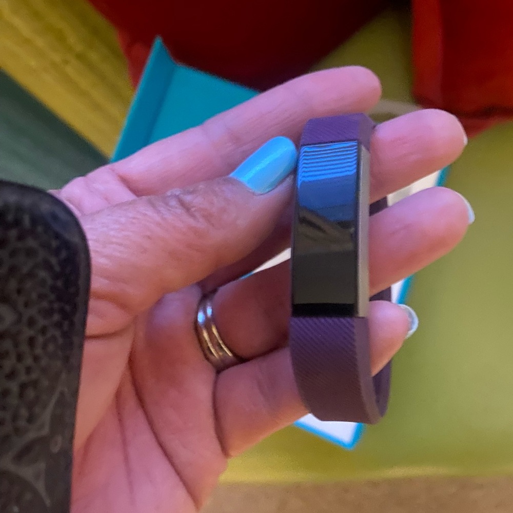 Purple Fitbit Tracker